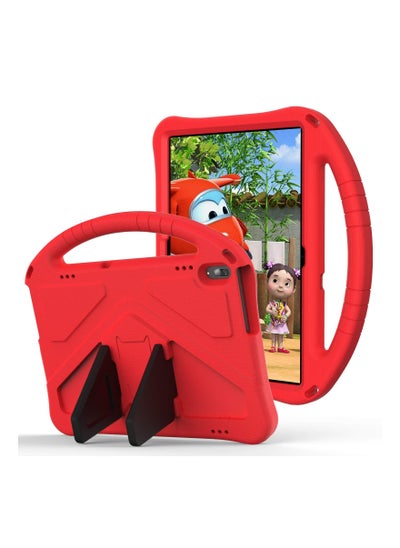 اشتري Tablet Case for Lenovo Tab M10 HD TB X505F X505L for Kids Durable Lightweight EVA Shockproof Protective Handle Stand Cover for Lenovo Tab M10 10.1" All Inclusive Anti Drop Bracket Case Red في الامارات