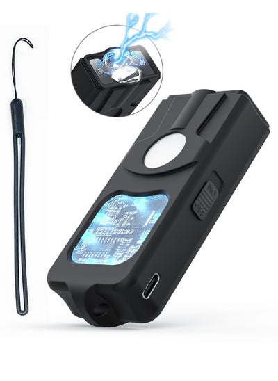 Buy USB Rechargeable Flashlight(Black) in Saudi Arabia