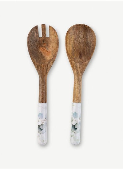 Buy Oviory Salad Server Set Of 2 30 cm in UAE