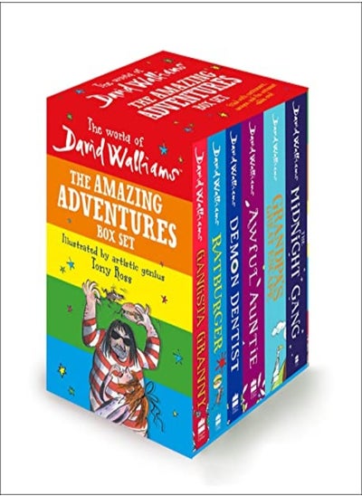 اشتري The World of David Walliams: The Amazing Adventures Box Set: Gangsta Granny; Ratburger; Demon Dentis في الامارات