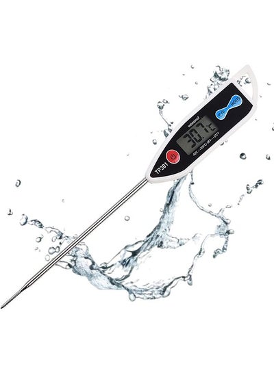 Buy Premium 3-second Fast Read Waterproof Food Grill Thermometer for Barbecue/ Kitchen Meat /Cheese Milk Temperature Measuring and  Cooking Thermometer with Instant Read in UAE