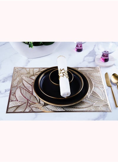 اشتري Prag S/4 Placemat Gold 30x45cm في الامارات