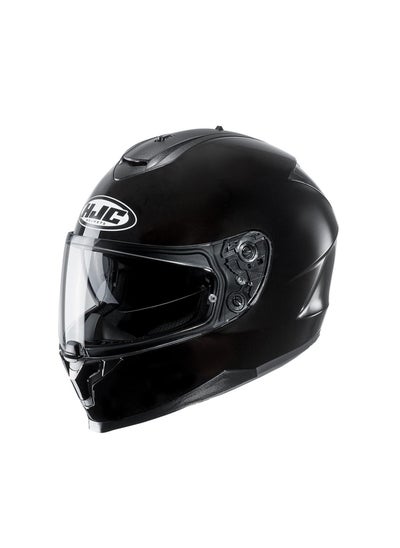 Buy HJC HELMETS C70 SOLID METAL BLACK in UAE