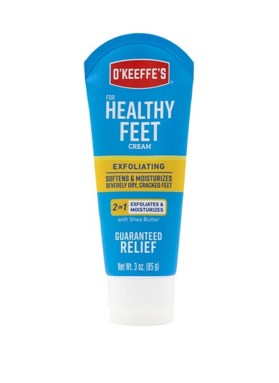 اشتري O'Keeffe's Moisturizing Exfoliating Cream for Very Dry Feet, Unscented, 85g في السعودية