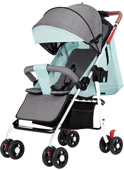 Buy Light Weight Fold Strollers, Safety Comfortable Strollers with Extra Storage and Sunshade Canopy Stroller, Pram Push Chair Suitable for Newborn Babies Travel Strollers (6-36 Months) in UAE