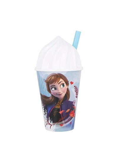 Buy Ice Cream Tumbler Frozen Ii Blue Forest 430 ml in UAE