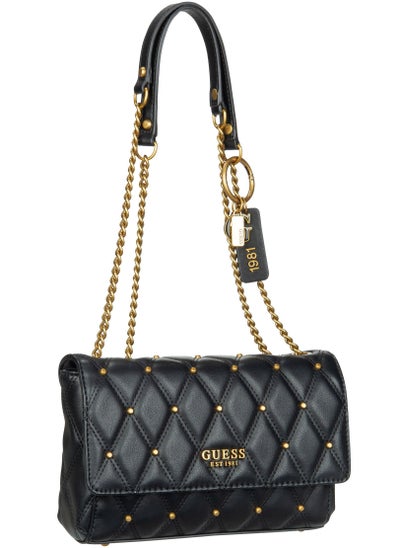 Buy Metal Chains Womens Elegant Cross-body Bags Black in Saudi Arabia