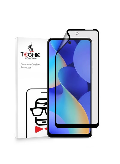 Buy Techie 9D Matte Ceramic Screen Protector Film for Tecno Spark 10 Pro – Smooth Feel Anti Fingerprint Bubble Free in Saudi Arabia