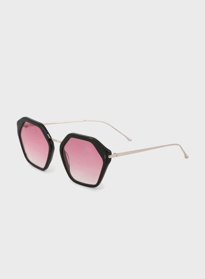 Buy Hexagonal Oversized Sunglasses in Saudi Arabia