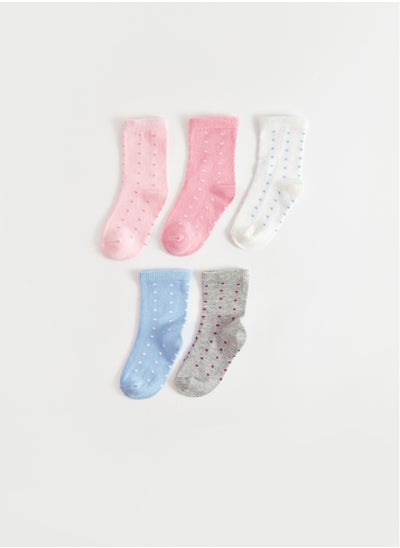 Buy Basic Baby Girl Socket Socks 5-Pack in Egypt