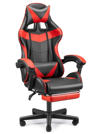 Buy Gaming Chair Racing Style Office Chair Adjustable High in UAE