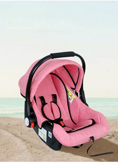 Buy Baby Carrier Portable Baby Car Seat with Full Body Support Cushion in Saudi Arabia