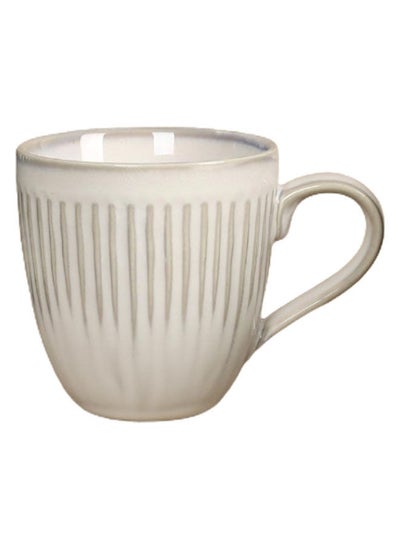 Buy Gallery Porcelain Mug White 350 ml in UAE