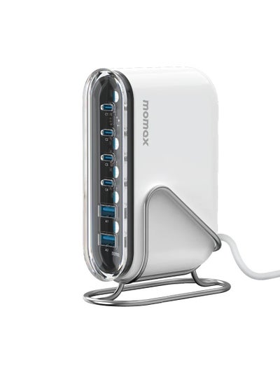 Buy 120W 6 Port GaN Desktop Charger USB-C & USB-A in Saudi Arabia