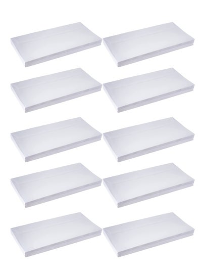 Buy 500-Piece Peel And Seal Envelopes 115x225mm White in UAE