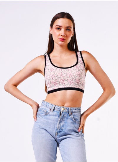 Buy sport bra print egypt cotton 100% in Egypt