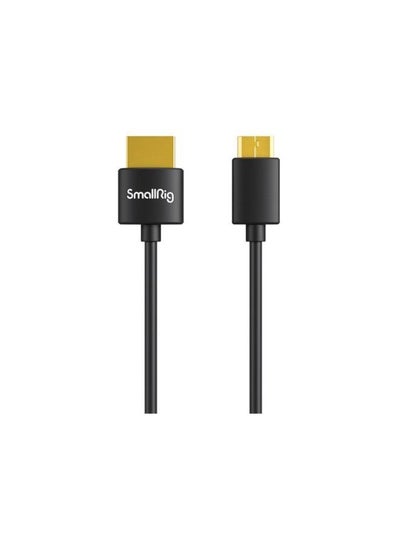 اشتري SMALLRIG ULTRA SLIM 4K Mini HDMI to Full HDMI (C TO A) 55CM 3041 في الامارات