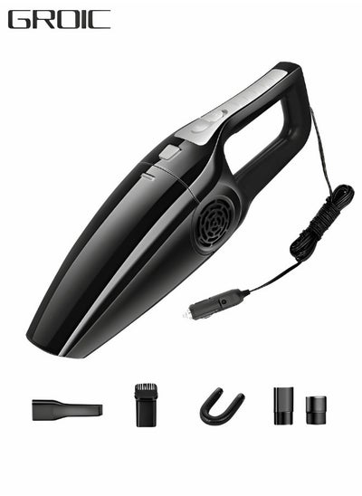 Buy Portable Car Vacuum Cleaner,120W 4500pa High Power Wired Car Vacuum Cleaner,Auto Accessories Cleaning Tool Kit,Car Interior Detailing in Saudi Arabia