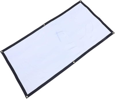 Foldable Polyester Projector Screen 100 Inch Portable Indoor Outdoor ...