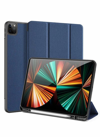 اشتري Smart Wake-up Case for Apple iPad Pro 11 12.9inch, Shockproof Leather Silicone Cover Shell, Ultra Thin Tablet في السعودية