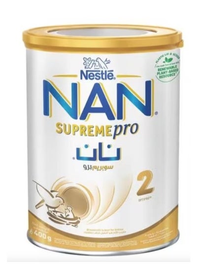 اشتري Nestle NAN Supreme Pro 2 Infant Milk Formula Powder 400g في الامارات