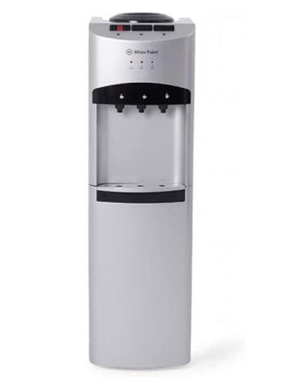 Buy White Point Water Dispenser Top loading with fridge 3 faucets WPWD1316FS in Egypt