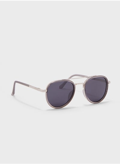 اشتري Polarized Lens With Spring Arms Aviator Sunglasses في الامارات