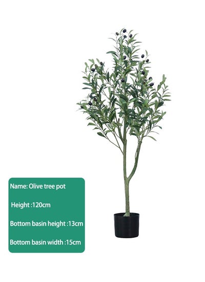 Buy Simulation Olive Tree Pot Indoor Living Room Decoration Small Tree Pot Simulation in Saudi Arabia