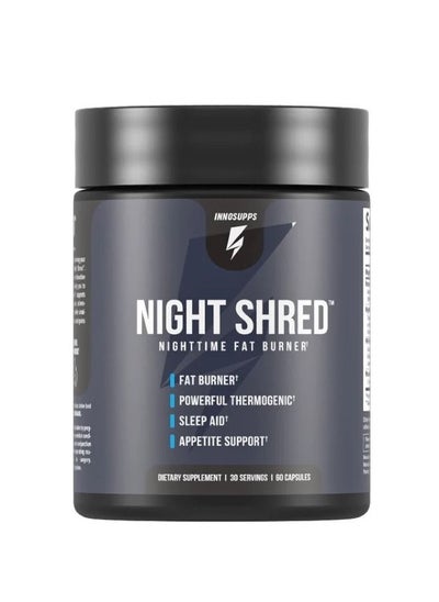 Buy Night Shred Night Time Fat Burner 60 Capsules in UAE