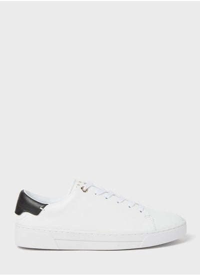 Buy Kimmii Tumbled Leather Sneakers in Saudi Arabia