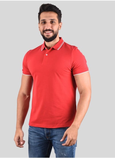 اشتري Men's Polo Red في الامارات