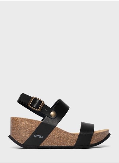 Buy Selene Multi Strap Wedge Sandals in UAE