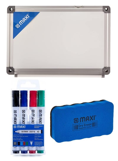 Buy A4 Size Whiteboard With Markers and Duster in UAE