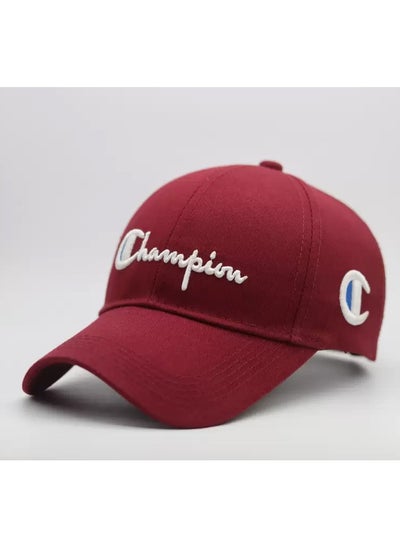 اشتري Unisex Champion Letter Embroidered Sports Cap في الامارات