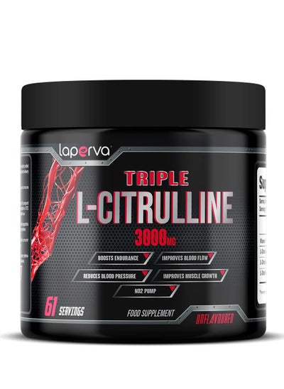 Buy Triple L-Citrulline ,Pump,Endurance, Unflavored, 61 Ser in UAE