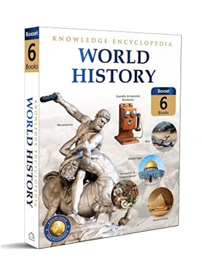 Buy World History - Collection of 6 Books : Knowledge Encyclopedia For Children (Box Set) in UAE