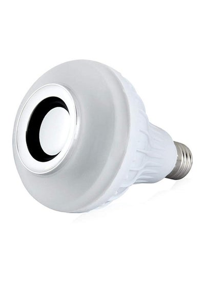 Buy Wireless Bluetooth LED Bulb Light Speaker 12w Rgb Smart Music Play Lamp Remote in Egypt