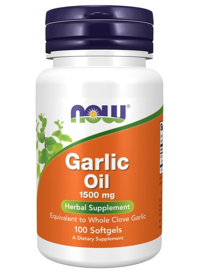 Buy Garlic Oil 1500 mg 100 Softgels in Egypt