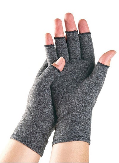 Buy Half Finger Gloves,Health Care Gloves,Non Slip,for Cycling,Training,Sport,Fitness (L) in Saudi Arabia