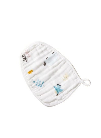 Buy Baby Cotton Washcloths for Newborn Baby and Toddler Adorable Snails Animal Design Wash Cloths for Sensitive Skin 22x16cm in UAE