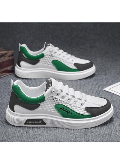 Buy New Designer Men's Shoes Spring Trendy All-match Breathable Mesh Casual Fashion Skate Shoes in Saudi Arabia