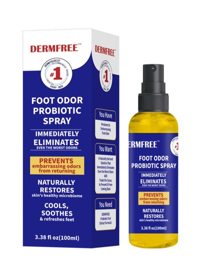 Buy Foot Odor Deodorizer Spray, Eliminate Foot Odor and Sweat Odor, Foot Deodorizer for Shoes, Sports Equipment, and Feet - Long Lasting, Bad Foot Deodorizer for Adults and Kids in Saudi Arabia