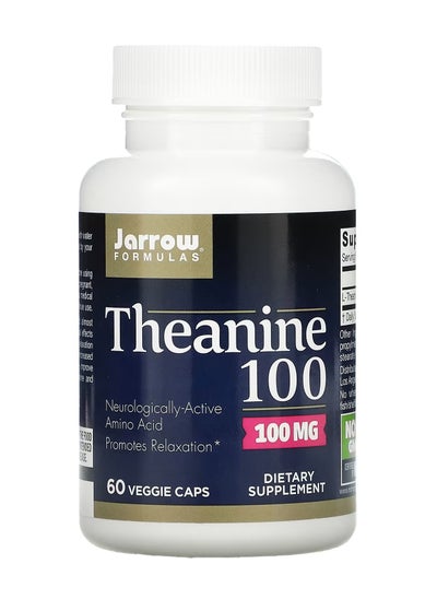 Buy Theanine 100 100 mg 60 Veggie Caps in Saudi Arabia