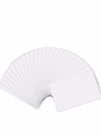 Buy Premium Blank PVC Cards, 50 Pcs 215 Tag 504 Bytes Memory Compatible with TagMo and Amiibo, NFC White for All NFC-Enabled Smartphones Devices in Saudi Arabia