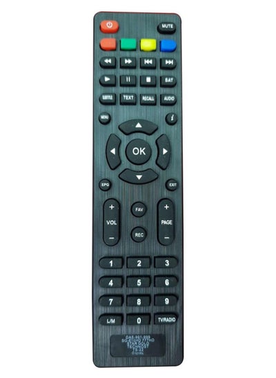 Buy TV Receiver Remote Control Black in Saudi Arabia