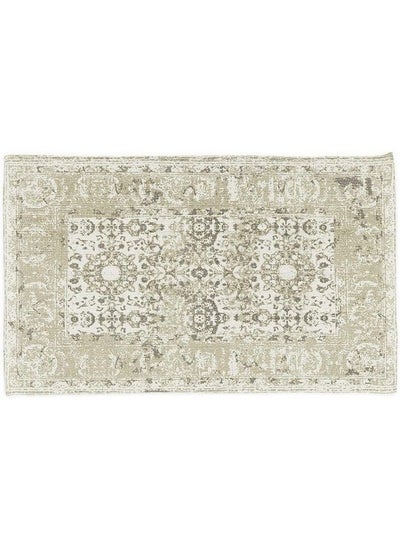 Buy Vintage Jute Area Rug Bohemian Style Home Décor (Grey 3 X 5 Feet) in UAE