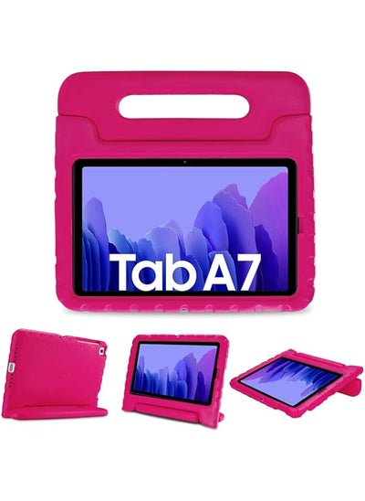 اشتري Samsung Galaxy Tab A7 10.4 2020 Kids Case (T500 T503 T505 T507), Shock Proof Convertible Handle Stand Cover Lightweight Kids Friendly Protective Case for 10.4 inch Galaxy Tab A7 -Magenta في السعودية