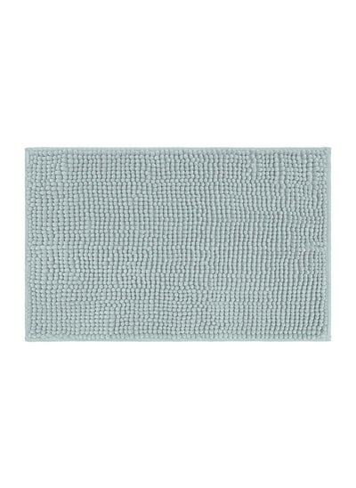 اشتري Lazlo Chenille Bathmat 40x60cm - Spa Blue في الامارات