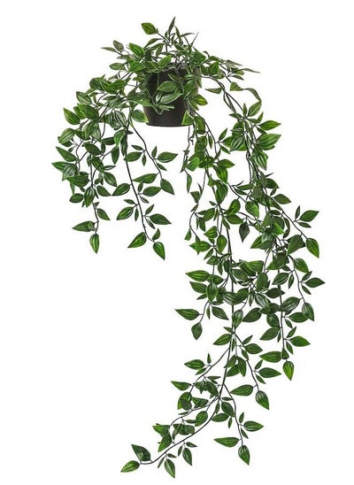 Buy Artificial Potted Hanging Plant For Indoor And Outdoor 70 Cm in Saudi Arabia