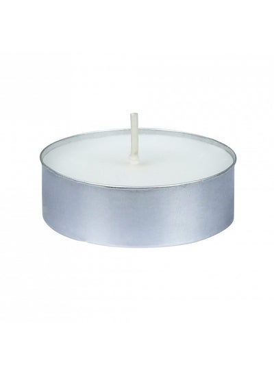 Buy Mega Oversized White Tealights (12pc/Box) in UAE